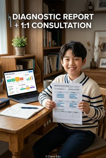 합격 진단 리포트 + 원장 1:1 상담 표지